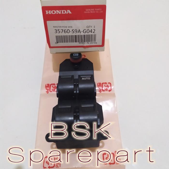 SWITCH SAKLAR POWER WINDOW HONDA CRV RD GEN2 GEN 2 2002-2006 OEM BARU