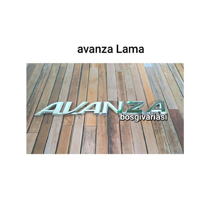 "New" emblem avanza G vvti 1.5 / emblem avanza old / emblem avanza new Toyota avanza / emblem vvti G