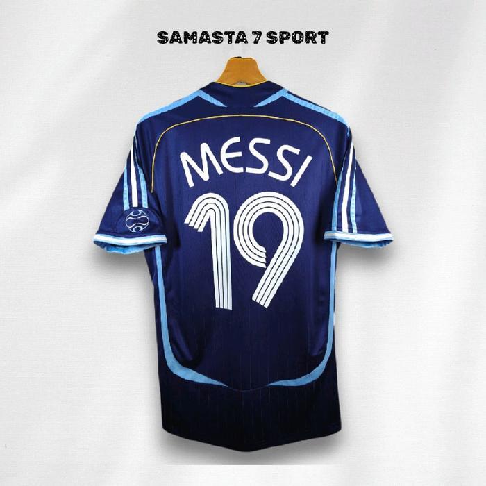 JERSEY BAJU BOLA RETRO ARGENTINA AWAY 2006 GRADE ORI