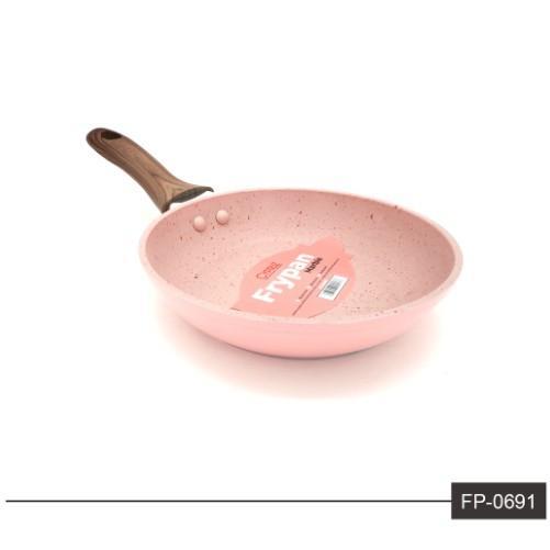 New Cypruz Fry Pan Mini Marble Color Series (Anti Lengket, Marble Coating)