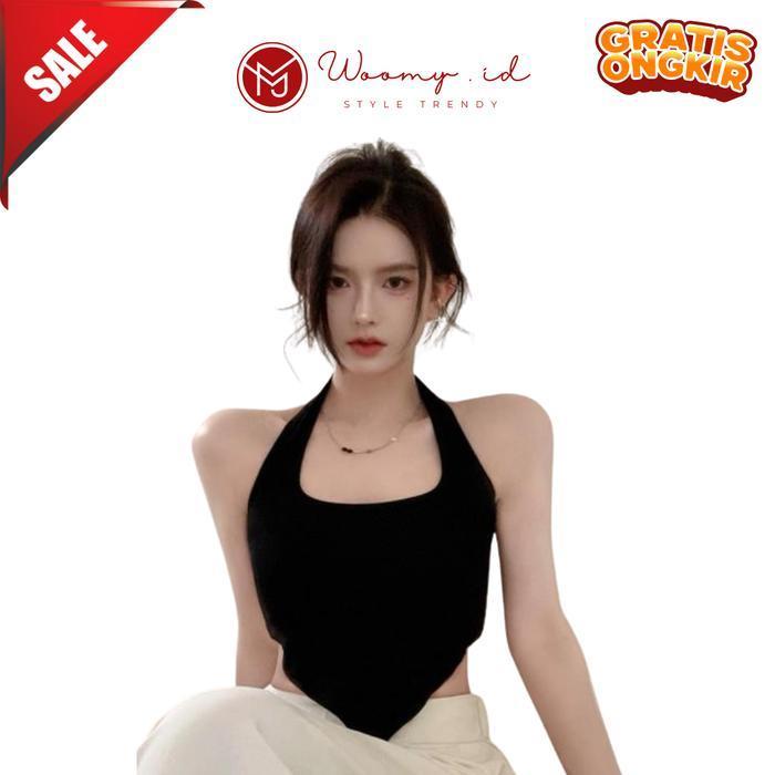 WM BR390 Crop Tank Top Tanktop Bra Leher