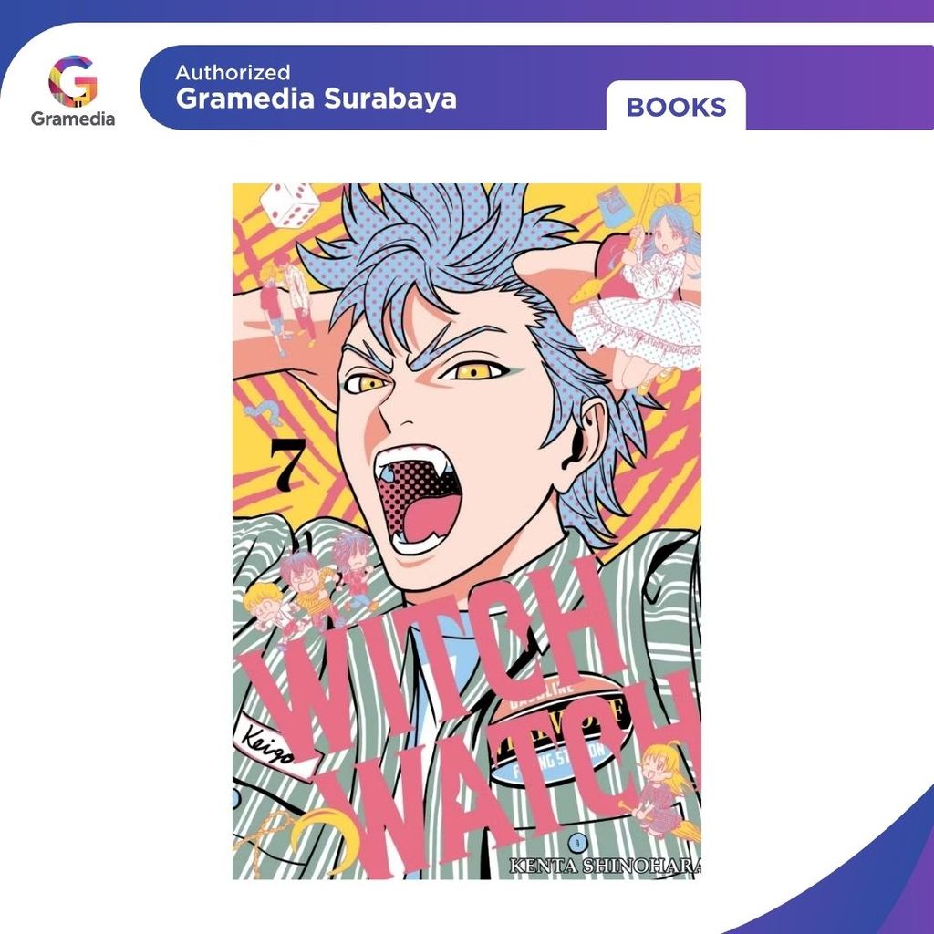 Gramedia Surabaya - Witch Watch 7