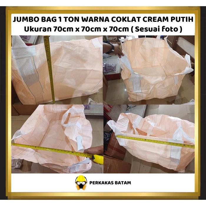 Karung Jumbo Bag 1 Ton Baru / Bulk Bag 1 Ton New