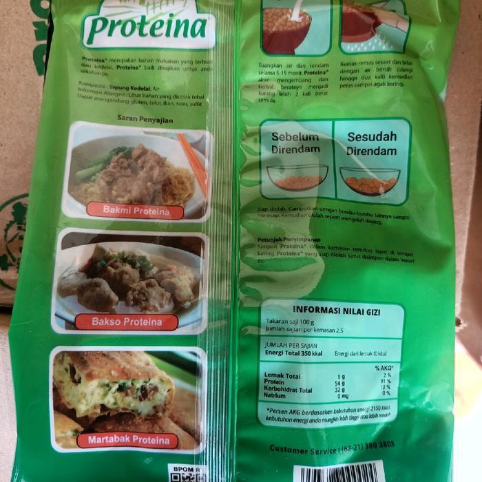 NEW proteina LS/LX protein nabati 250gr/daging vegetarian/tambahan mie ayam