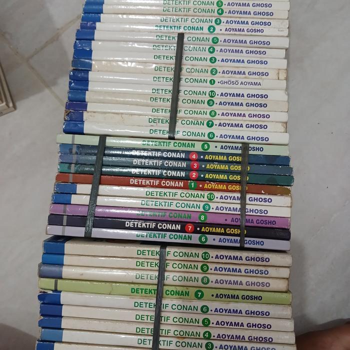 Paket Komik Conan 1-10, 11-20, 21-30, 31-40, 41-50, 51-60, 61-70 Tbk