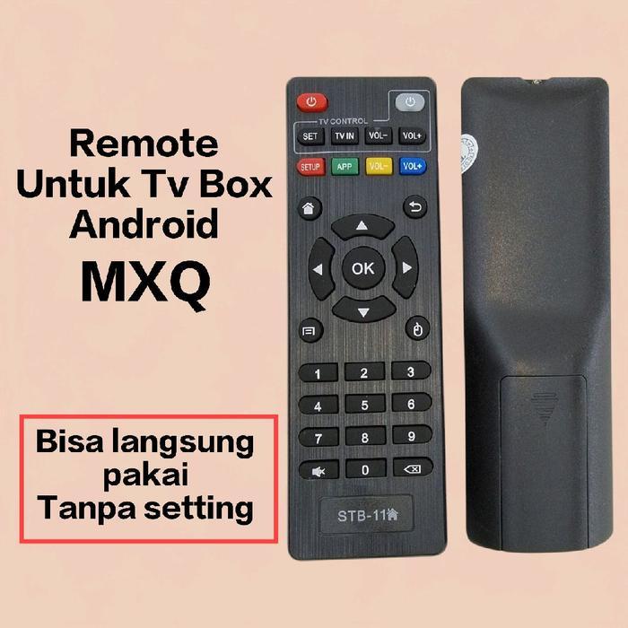 Remot Remote Tv Box Android MXQ PRO 4K