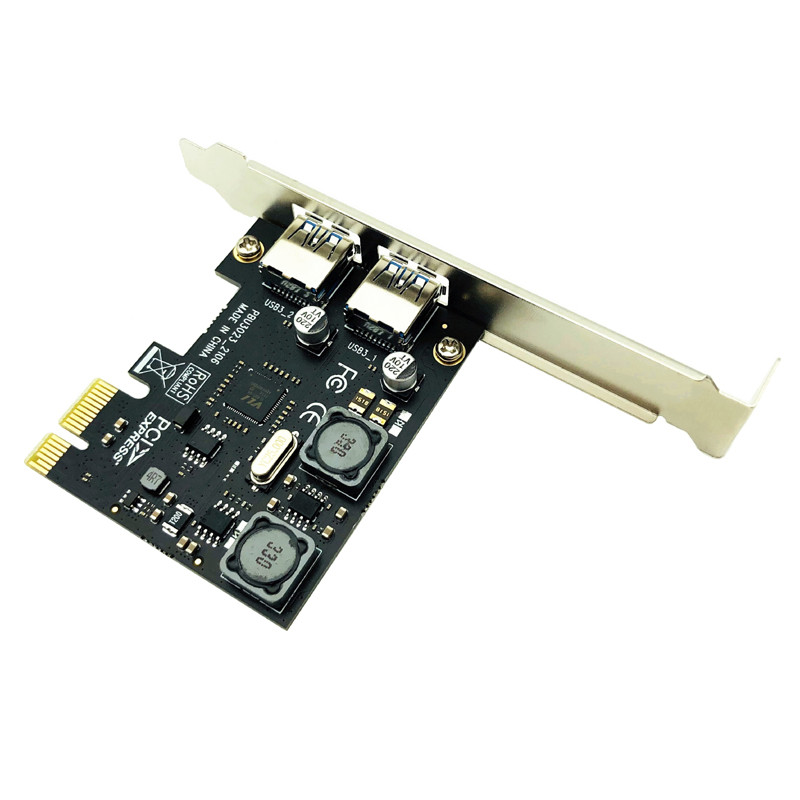 USB 3.0 PCI Express Adapter PCI e to 2 ports USB 3 Expansion Adapter Card USB3 PCIe PCI-e x1