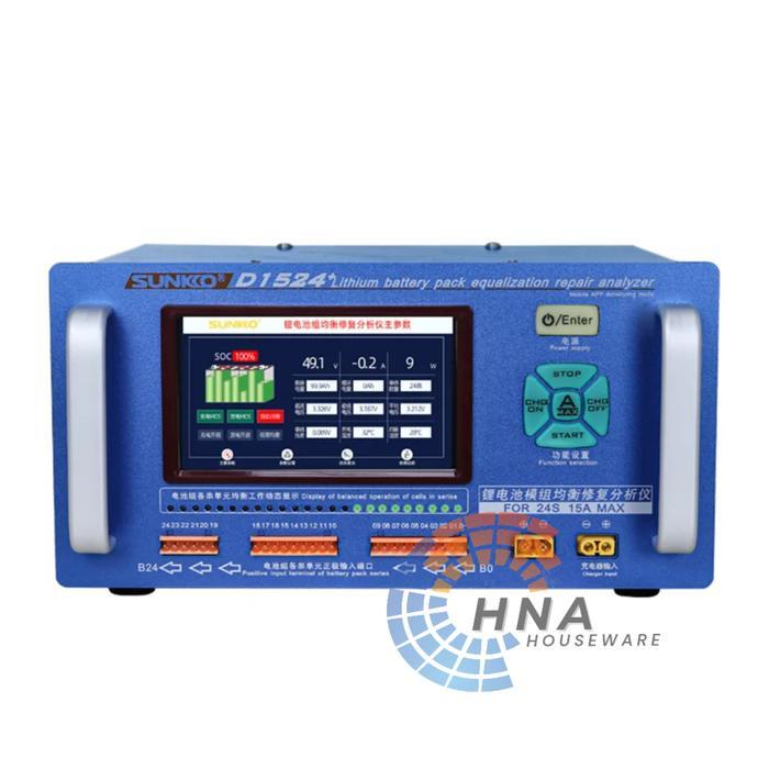 SUNKKO Active Balancer 15A 2p - 24p Baterai Lithium Lifepo4 LTO Battery Equalizer Balance