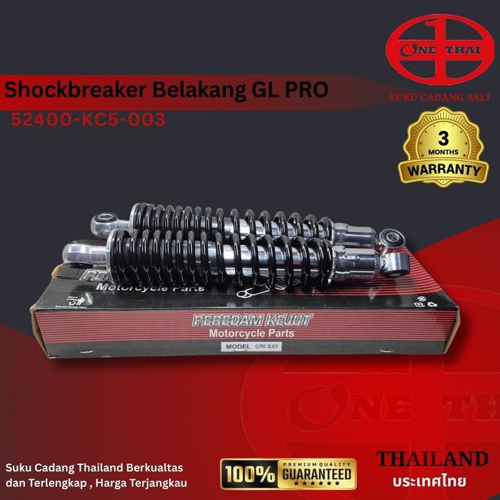 Onethai Shockbreaker Belakang Honda Gl Pro Kc5 310Mm Shock Breaker Tiger Verza Megapro Sepeda Motor