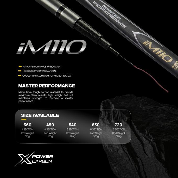 Tegek Iroly Im110 Finesse Pole Carbon Rod