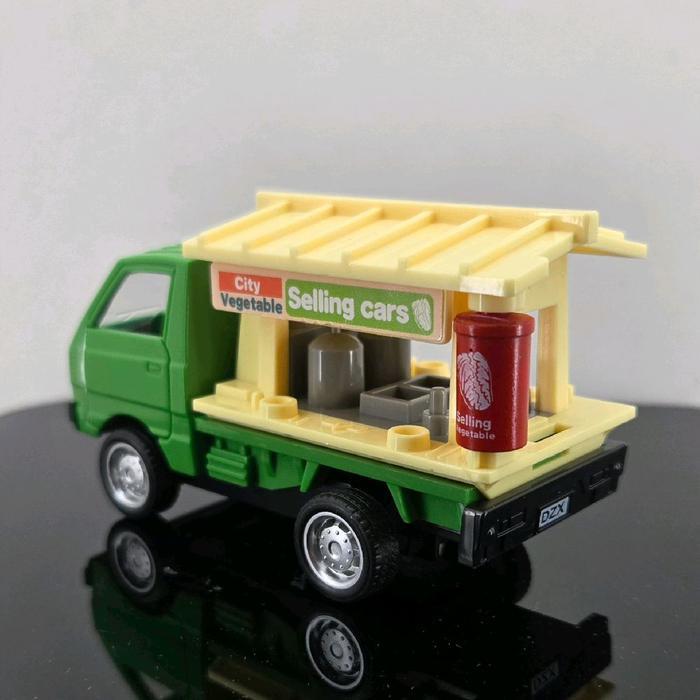 Mainan Mobil Mobilan Pickup Jualan Makanan Food Truck Selling Cars Varian