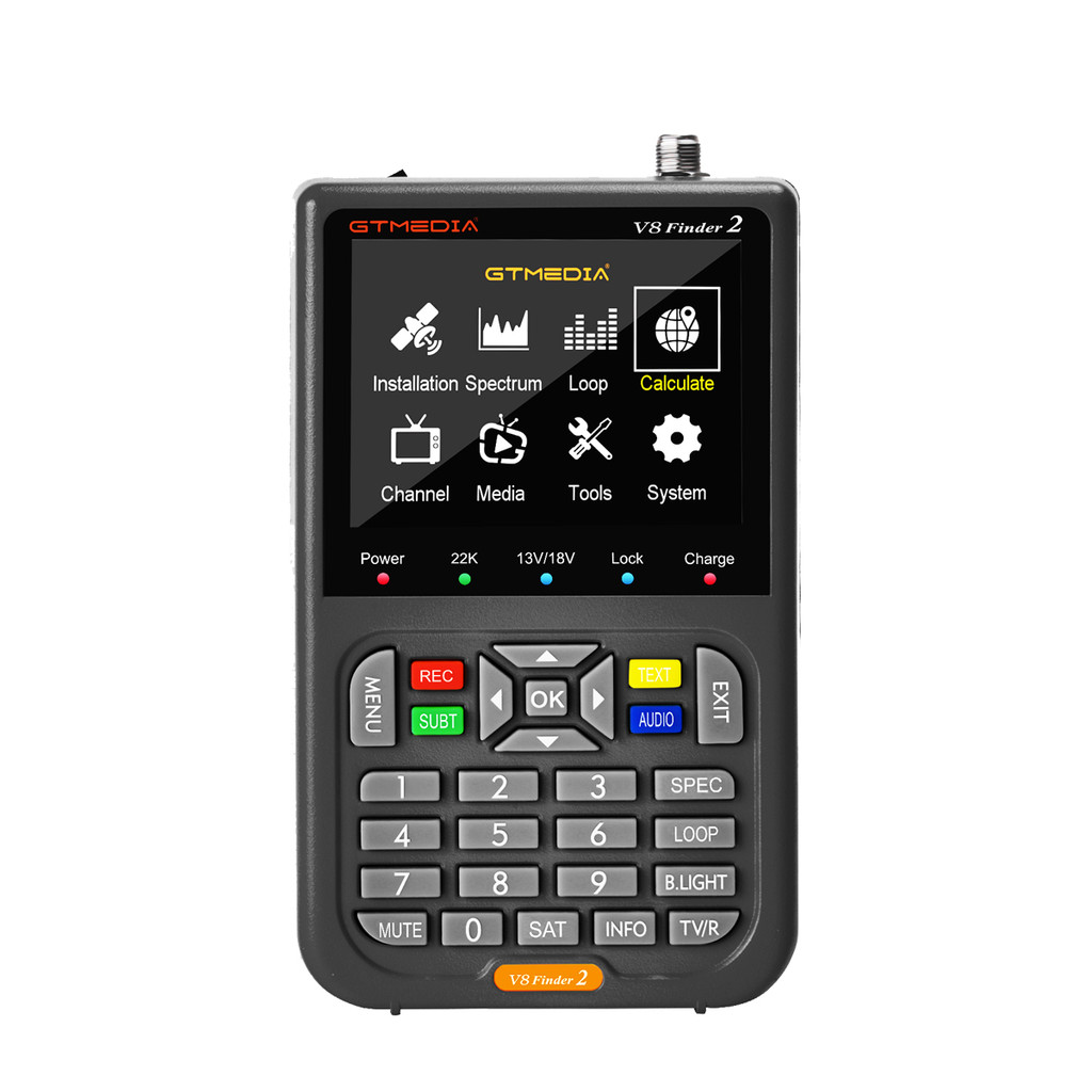 GTMEDIA V8 Finder2 Satellite Finder Meter DVB-S2X 1080P gtmedia v8 finder 2 3.5 Inch?High Definition