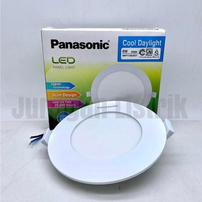LED DOWNLIGHT PANEL 6W 6 W 6 Watt 6 WATT PANASONIC BULAT