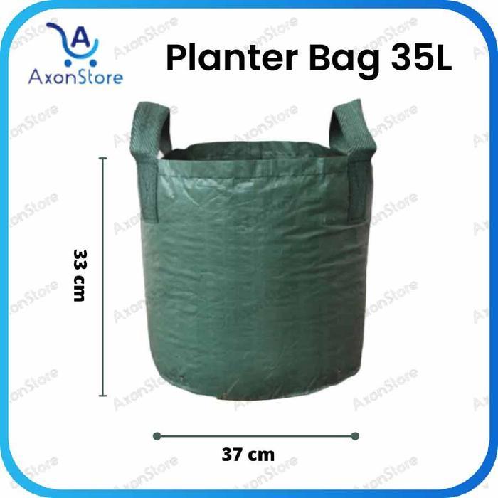 PLANTER Bag 35L- A 37 x 33 cm Tebal Pot Tanaman Polibag 35 Liter Kantong Karung