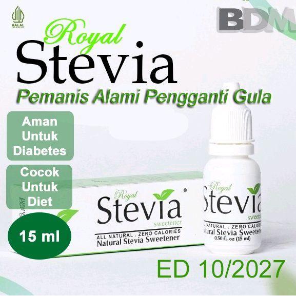Gula Stevia Cair Pemanis Alami Gula Diet Keto Diabet