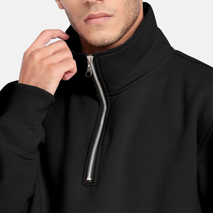 Promo Guten Inc - Sweater Rugby Black Jacket Terlaris