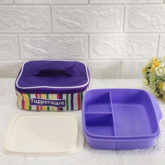 PROMO Wadah Bekal Tupperware Cool Teen Lunch Box - Ungu