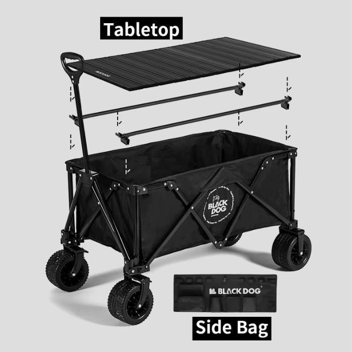 Troli Blackdog Bd-Tc002 Gerobak Lipat Camping
