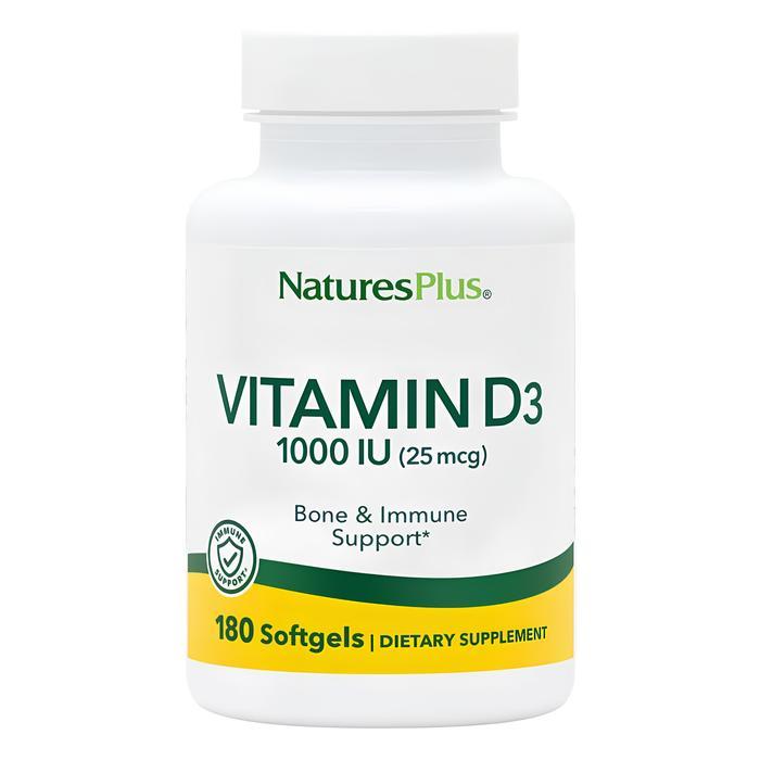 Promo Natures Nature'S Plus Vitamin D3 1000Iu 5000Iu 1000Iu + K2 Vitamin Tulang Naturesplus