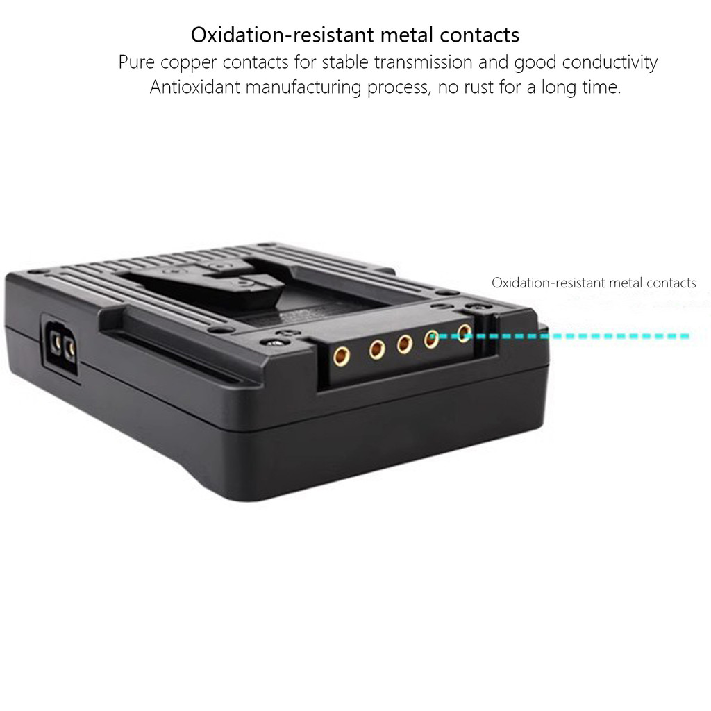 Probty NP-F970 NP-F Series Battery To V-Lock V-Mount Buckle Bracket Adapter Converter for Sony Anton