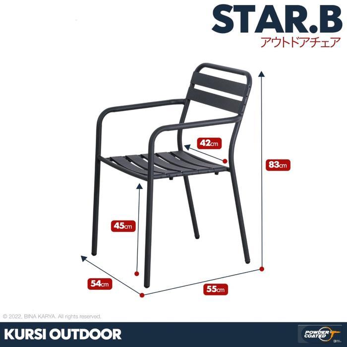 Kursi Outdoor Kursi Taman Kursi Kafe Besi Furniture Cafe Bangku Meja