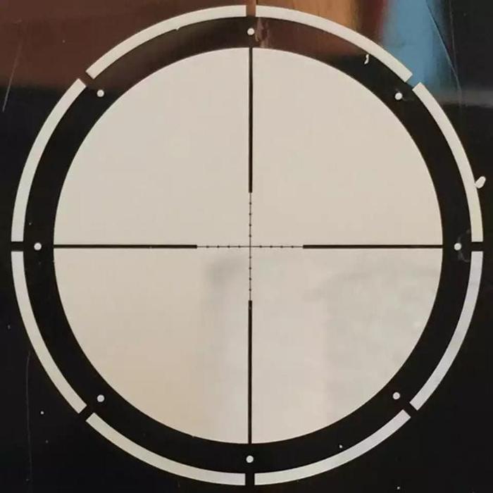 Reticle mildot tube25 pengganti untuk reticle