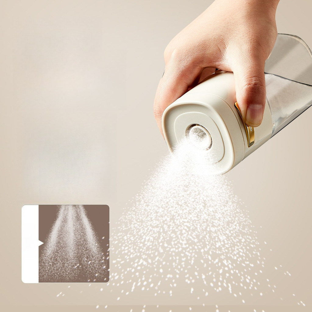 Precise Measuring Salt Dispenser Kitchen Spice Container Adjustable Control Shaker Bottle