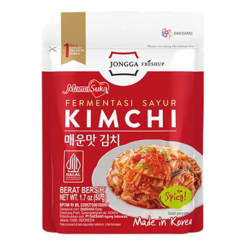 mama suka kimchi spicy 50 gram