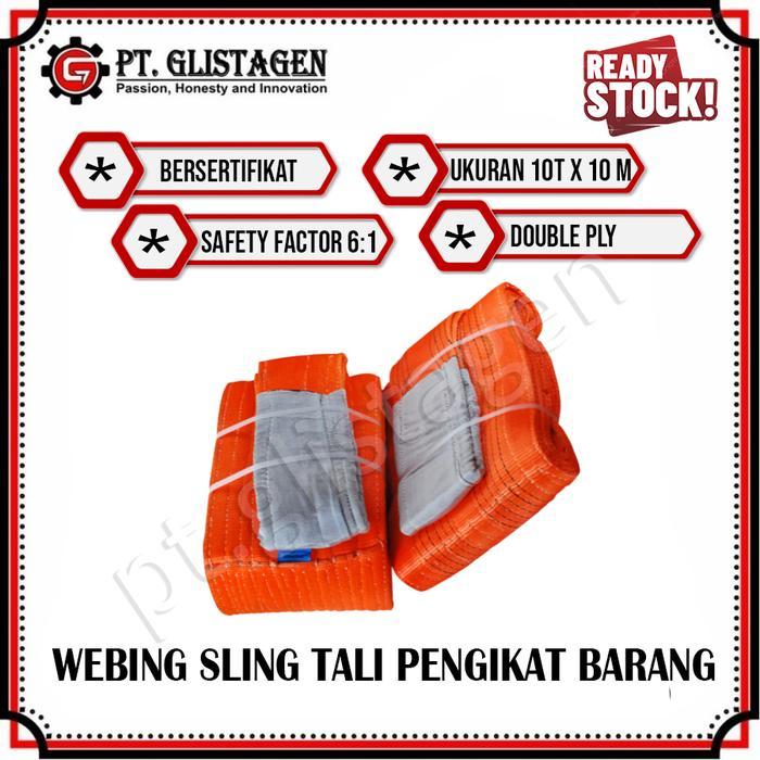 Webbing Sling 10 Ton x 10 Meter
