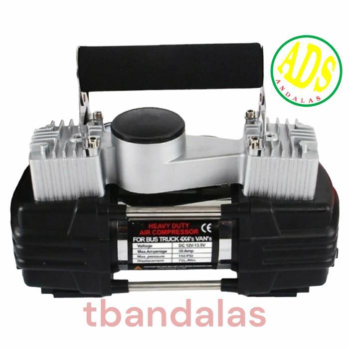 Pompa Kompresor Compressor Angin Ban Mobil Mini 12 V