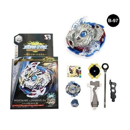 (Bbt17) Mainan Beyblade Anak-Anak Gangsing Dengan Ripcord Dan Launcher Mainan Terlaris