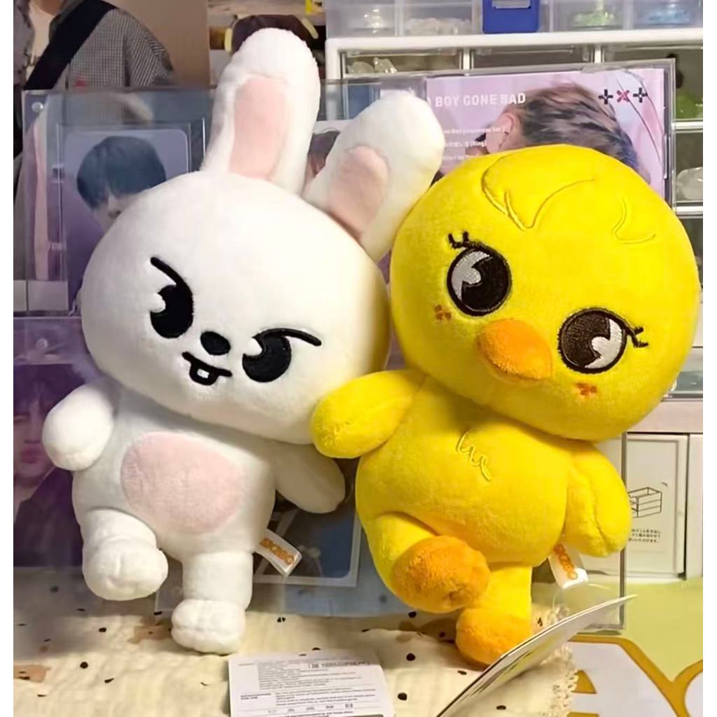 Skzoo Plush Doll Wolfchan Kawaii 50cm Kpop Plush Animal Doll Large Children's Baby Sleeper Pillow