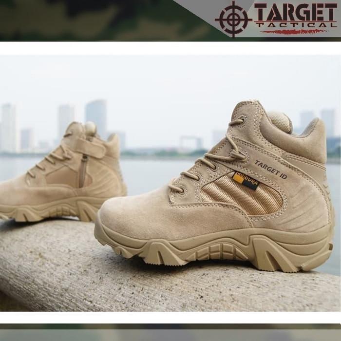 Sepatu Tactical Delta 6 Inch Original YKK Sepatu PDL TNI POLRI
