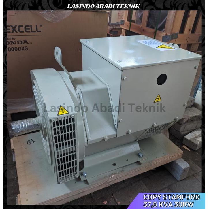 Copy Stamford 37,5 kva 30kw dinamo genset alternator generator maestro - double bearing
