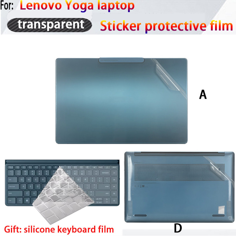 For New Lenovo Yoga Book 9i 14IAH10 sticker protective film Book 9 13IMU9 computer shell film Book