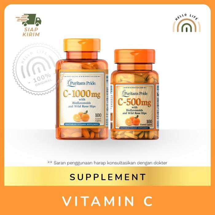 PURITAN'S PRIDE VITAMIN C with BIO + ROSE HIPS