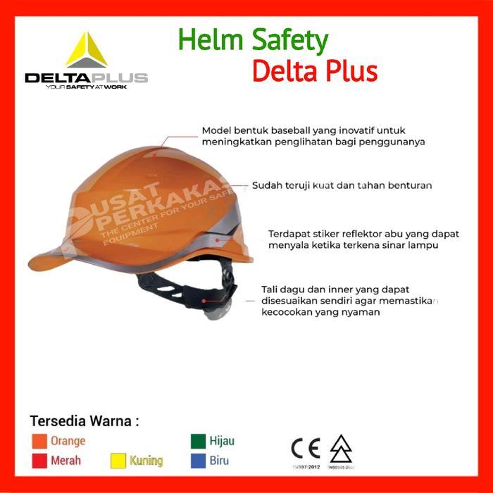 Helm Safety Delta Plus - Helm Safety Venitex Delta Plus Original 100% - Helm Safety Delta
