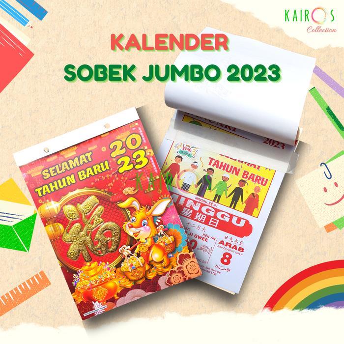 Sale Kalender Sobek Harian Tahun 2023 Dengan Tanggal Hijriyah Tanggal Jawa Dan Tanggal Chinese