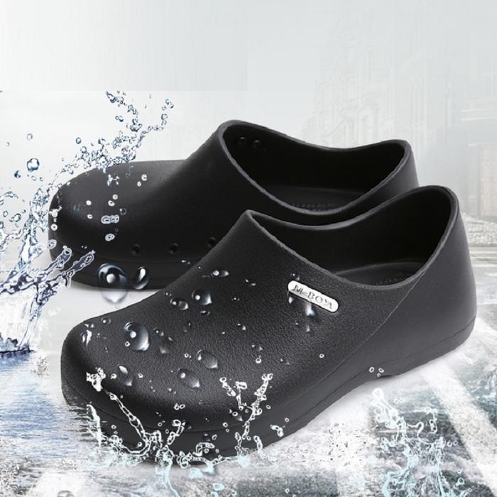 Eiger - Chef Shoes Sepatu Kitchen Pria Waterproof Fashion Sepatu Dapur Anti Licin Clog Original