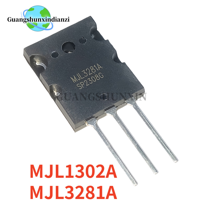 5pairs/5pcs Original MJL1302A + MJL3281A TO-264 MJL1302 MJL3281 1302A 3281A High power pairing