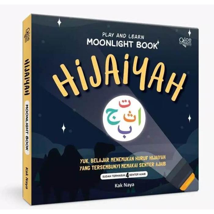 TERLARIS ICE CREAM PUBLISHING BUKU ANAK PLAY AND LEARN MOONLIGHT HIJAIYAH