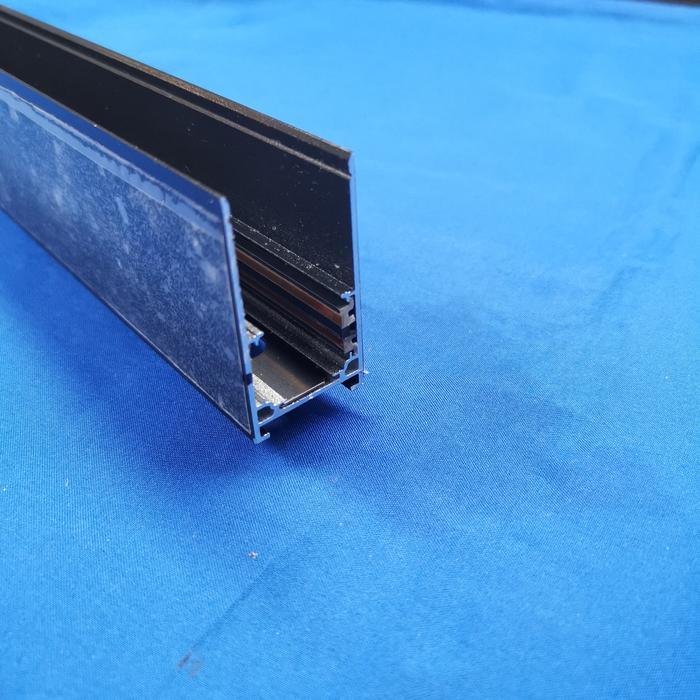Lampu Rel Magnetic Track Light Bahan Aluminium Panjang 1 Meter Outbow Rel Lampu Magnet Sorot