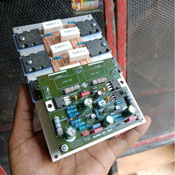 socl 504 lengkap 3set transistor siap pakai