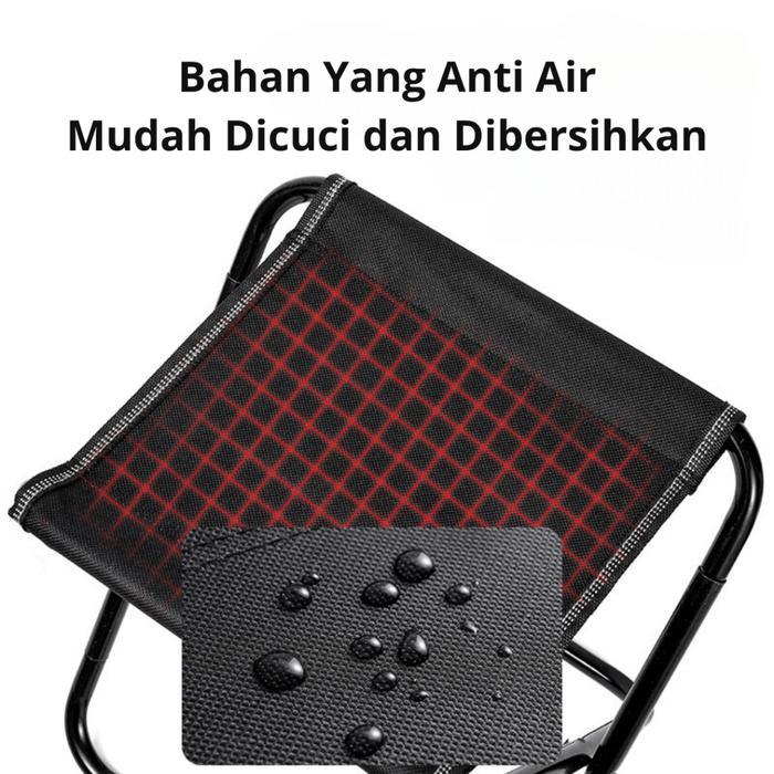 Bangku Lipat Outdoor / Kursi Lipat Outdoor / Kursi Mancing Lipat Mini / Kursi Lipat Portable / Kursi