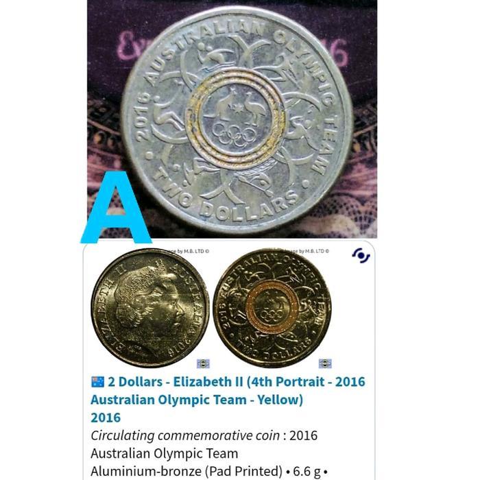 Koin Australia 2 Dollar Peringatan untuk Koleksi - Edisi Commemorative