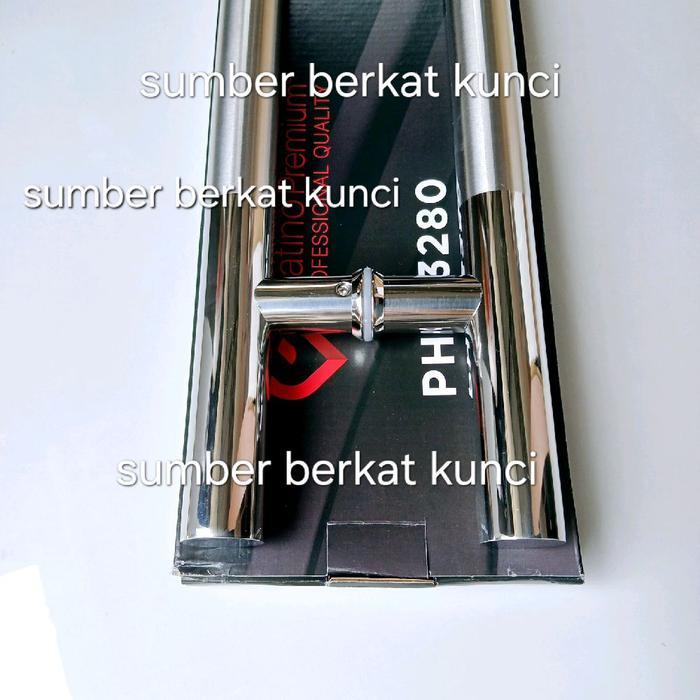 Pull handle bulat 80cm as 60cm , Pull handle pintu kaca bulat 80cm as 60cm , Tarikan pintu doble