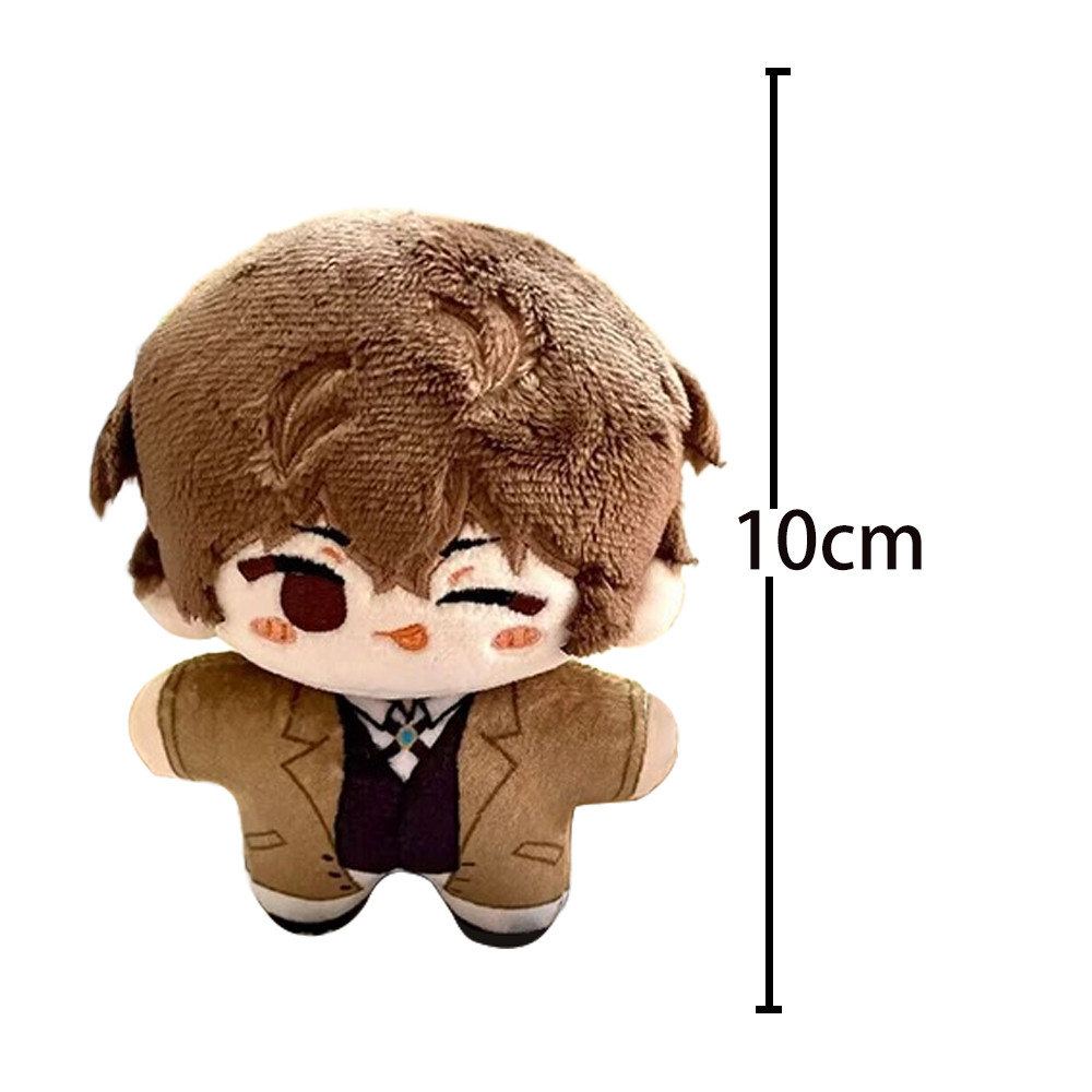 Anime BSD figure Dazai Osamu Plush Doll Nakahara Chuuya Akutagawa Ryunosuke plushies Doll Pendant