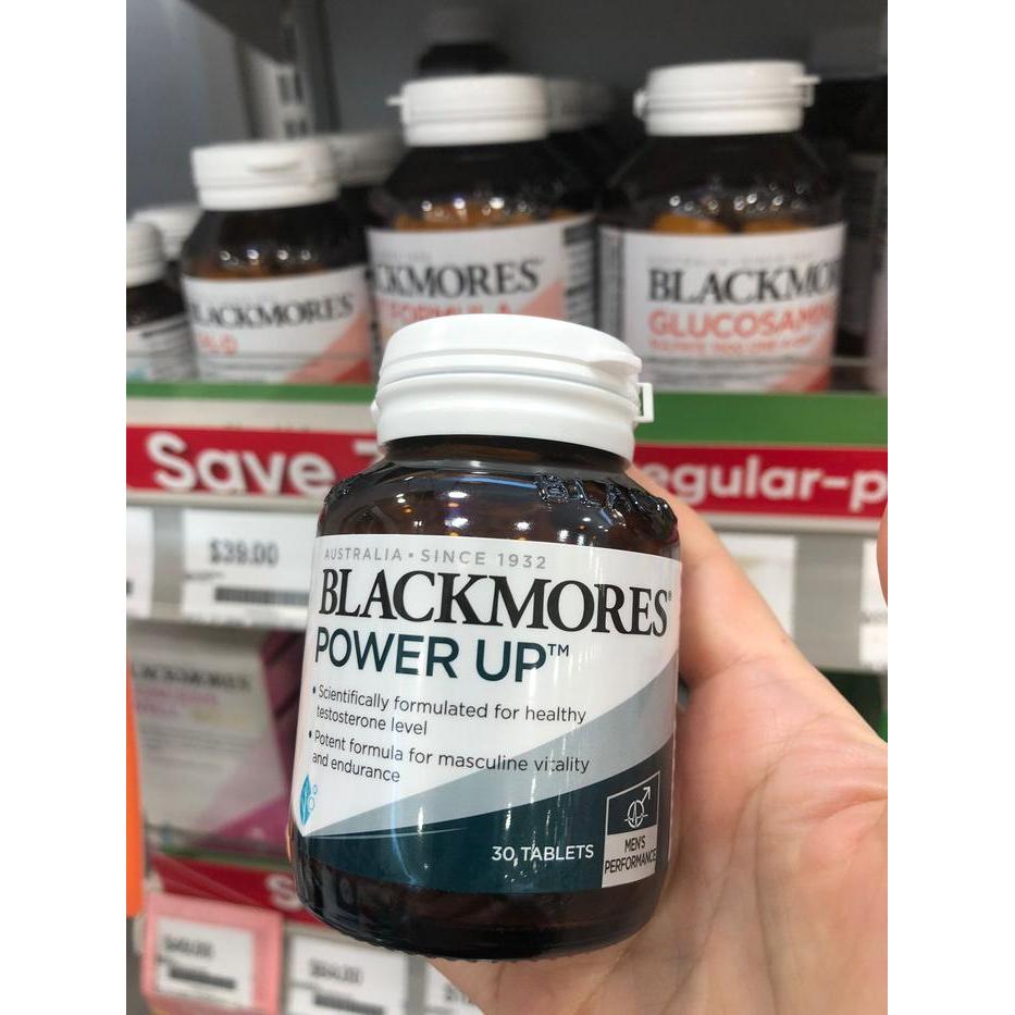 TESTOTERON BOOSTER / BLACKMORES POWER UP 30 TABS