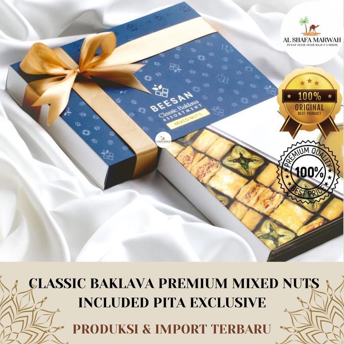 QUALITY Baklava Premium Baklava Beesan Beesan Baklava Bebas Gula Cookies Manis Snacks Food Butter