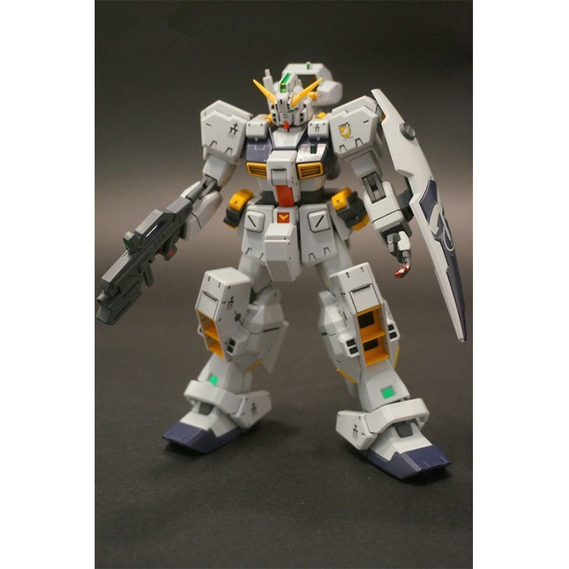 Original Bandai HGUC 1/144RX-121-1 Gundam TR-1 Hazel modified HAZEL CUSTOM anime character assembly